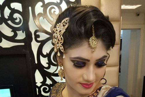 Bridal makeup