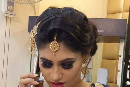 Bridal makeup