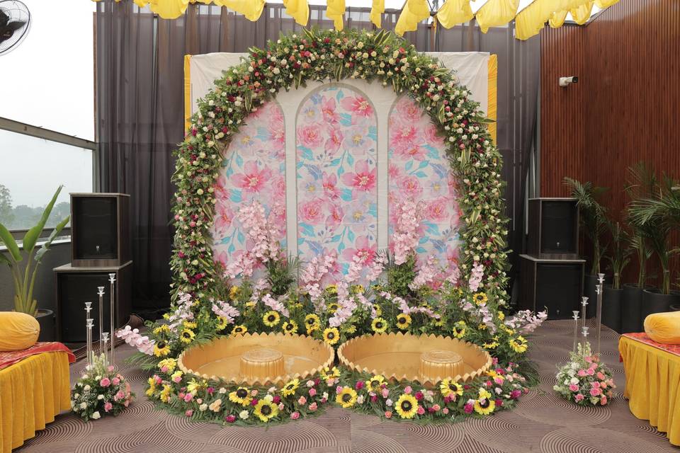 Haldi decor
