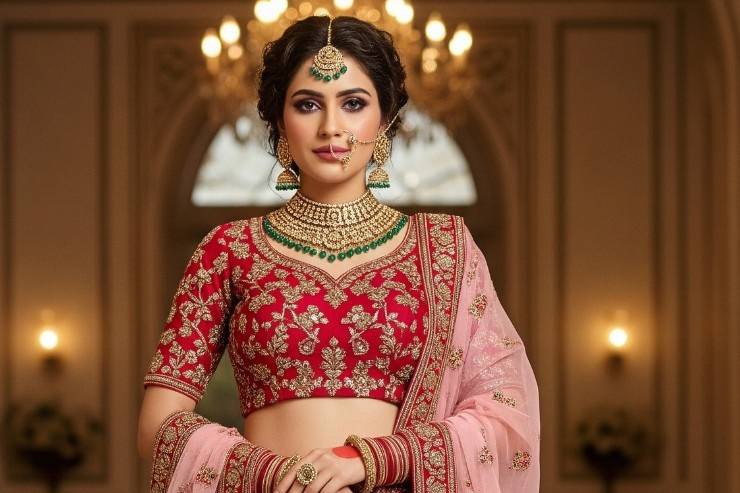 Bridal lehenga