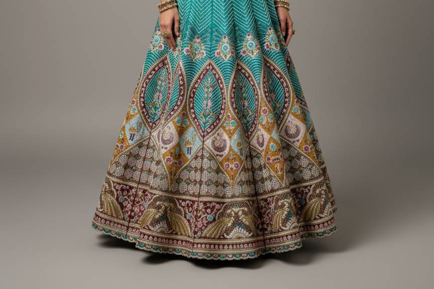 Bridal lehenga