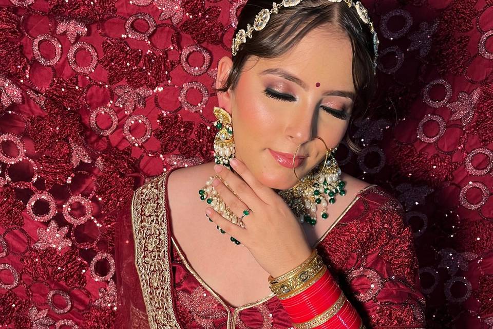 Bridal makeup