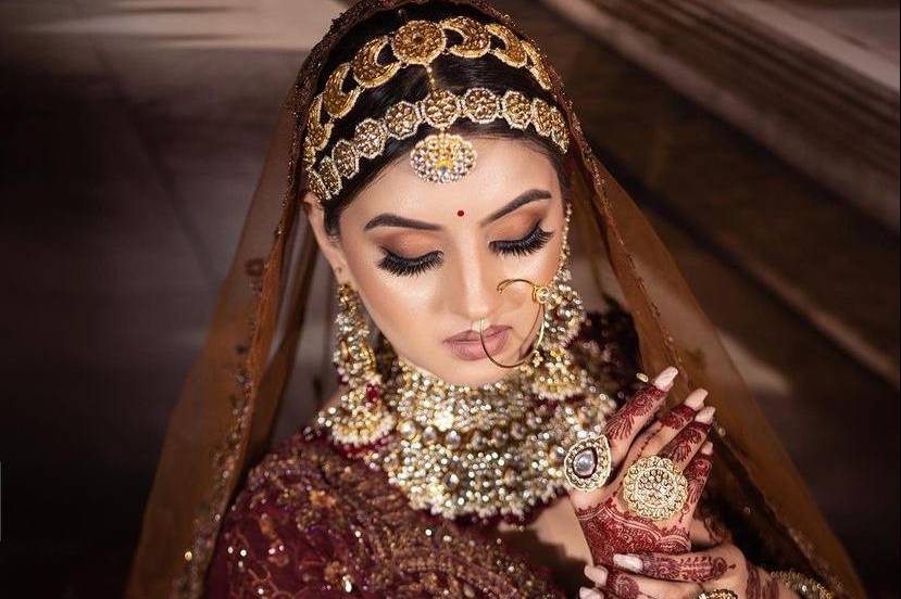 Bridal makeup