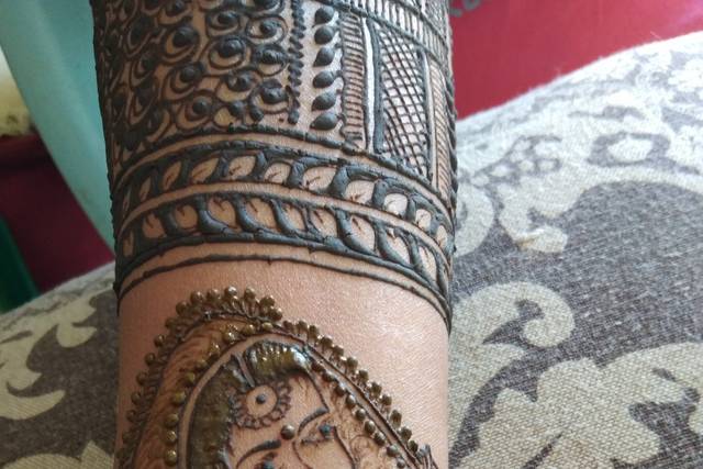 Arabic-Bridal-Mehndi-designs-for-Indian-Weddings | Bridal Mehendi and  Makeup | Wedding Blog