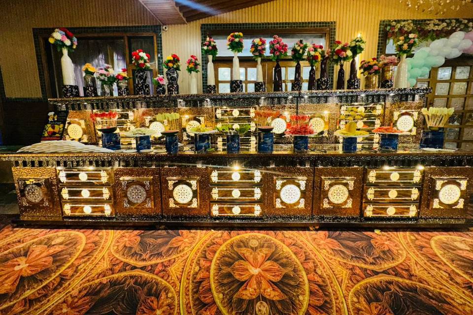 Catering setup