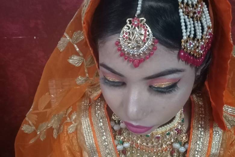 Bridal makeup