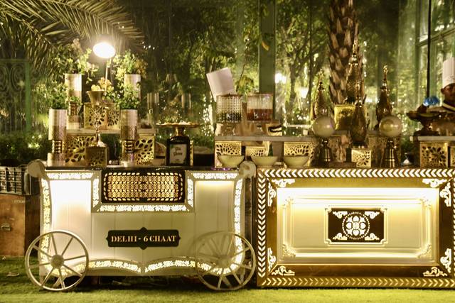 Luxury Wedding Catering Setup