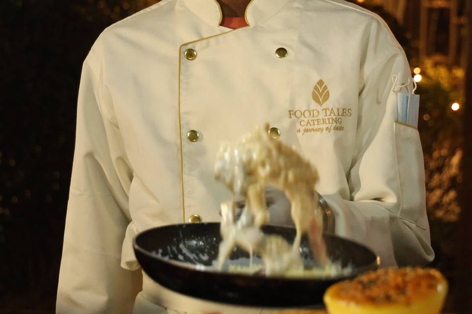 Fresh live pasta