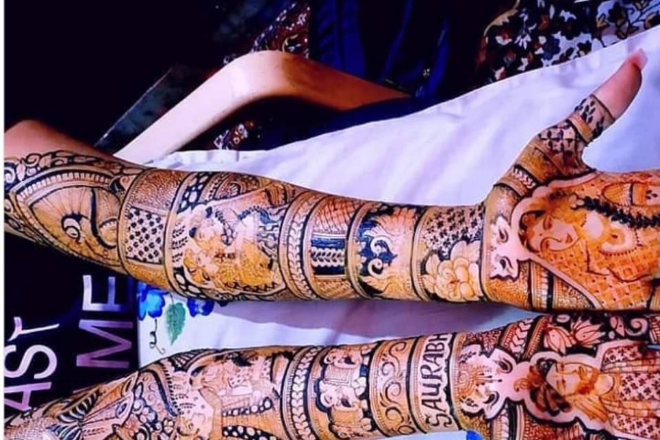 Arun mehandi arts. 8879298681