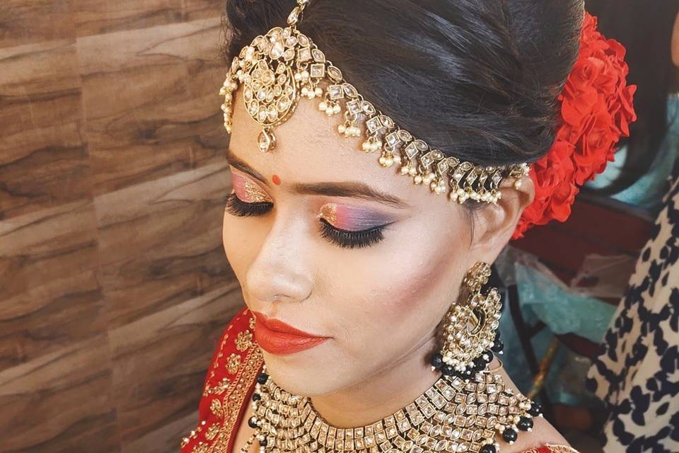 Bridal makeup