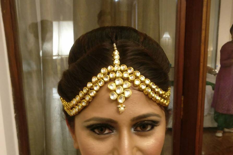 Bridal makeup