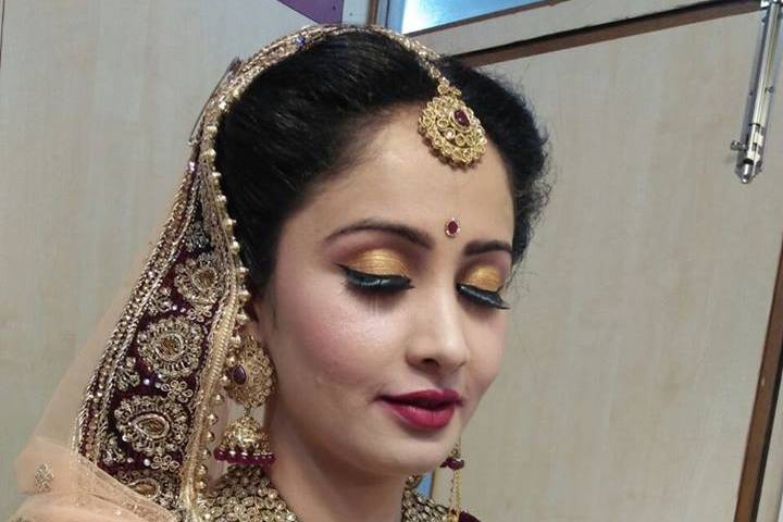 Bridal makeup