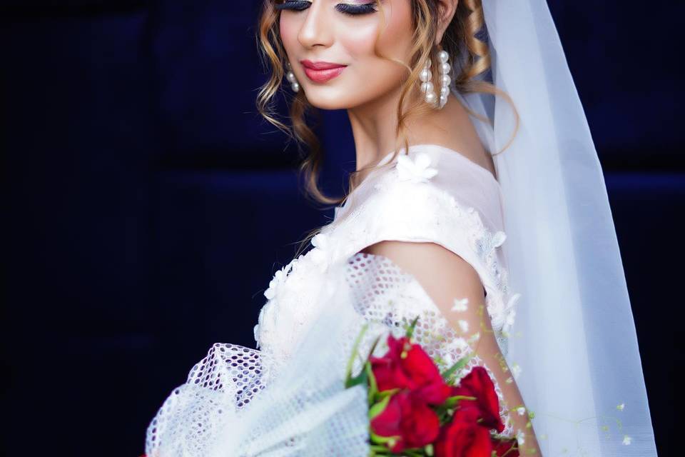 Bridal look