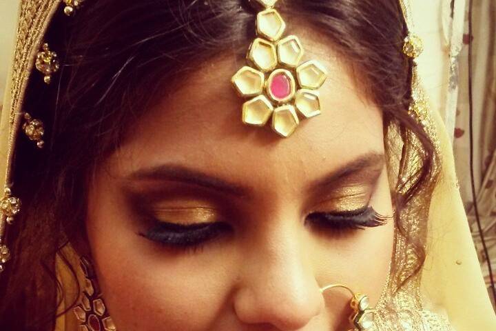 Bridal makeup