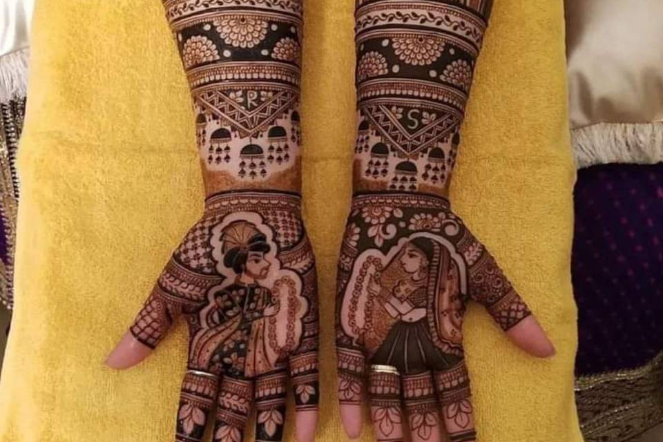 Bridal mehandi