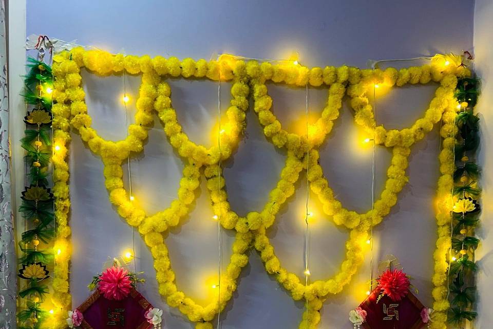 Haldi decor