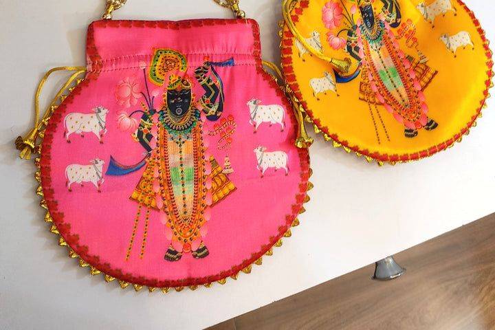 Wedding Krishna Potli Bags