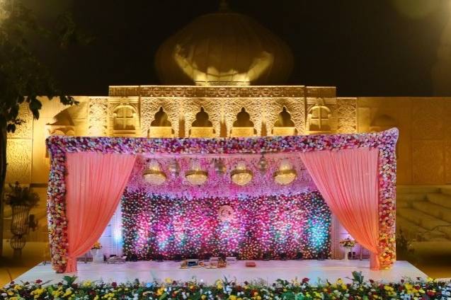 Wedding stage decor