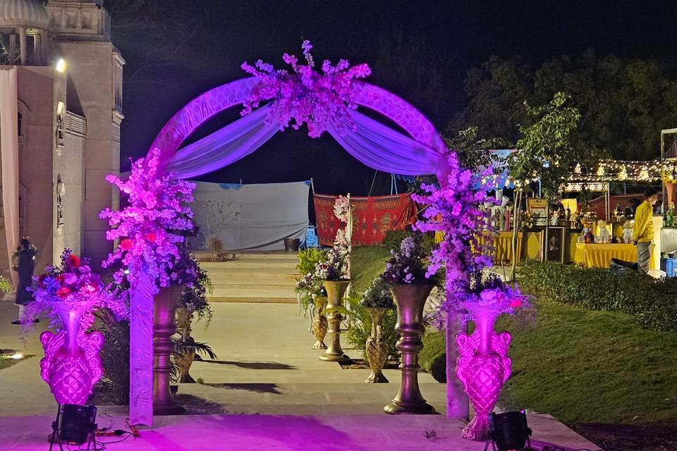 Entrance decor