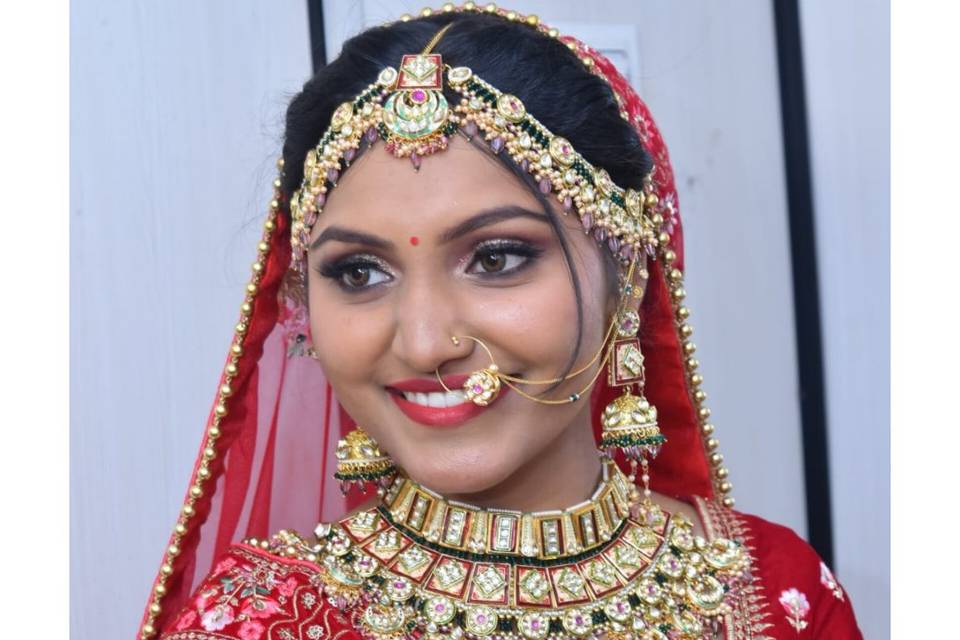 Bridal makeup