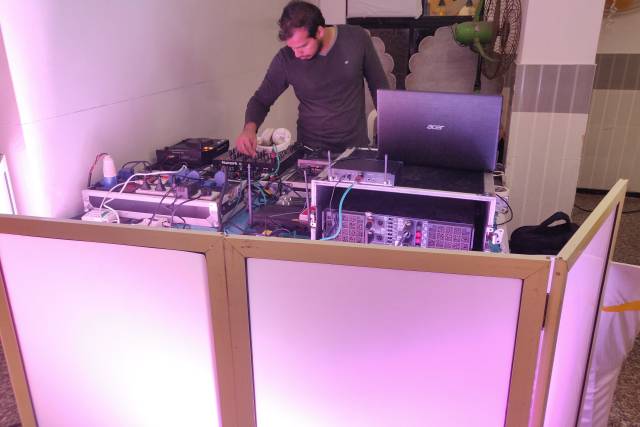 DJ setup