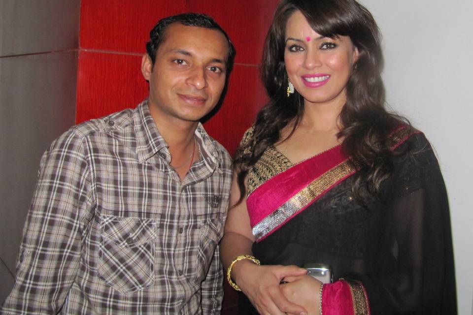 Event with mahima chaudhary