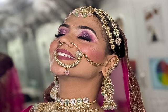 Bridal makeup