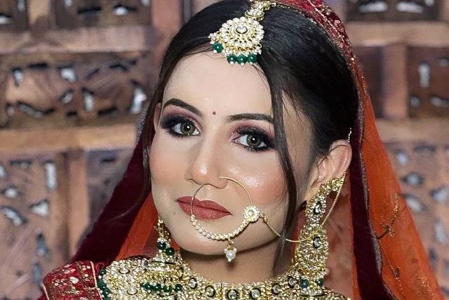 Bridal makeup