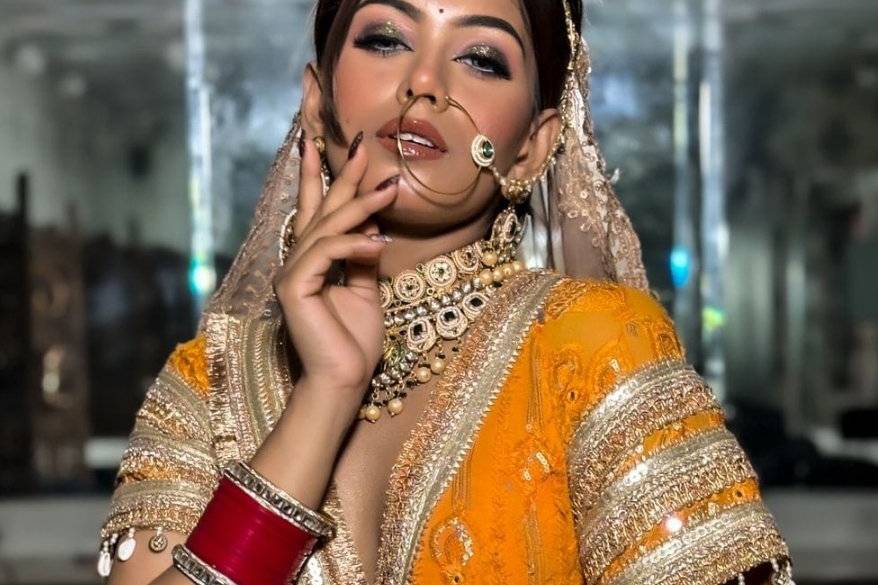 Bridal makeup