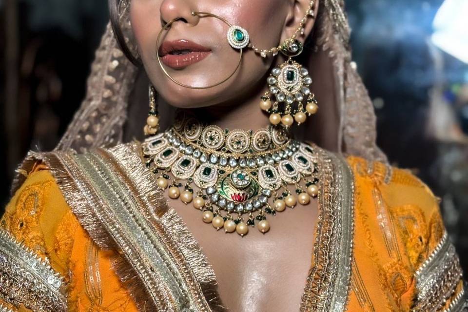 Bridal makeup