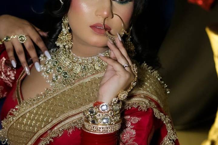 Bridal makeup