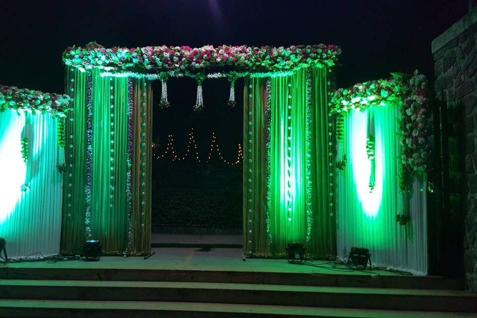Entrance decor