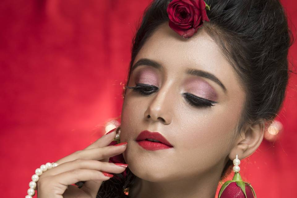 Bridal makeup