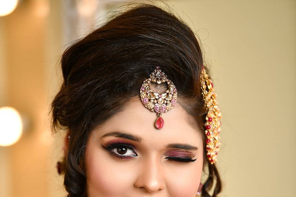 Bridal makeup