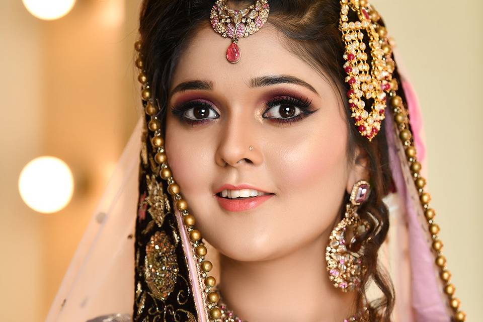 Bridal makeup