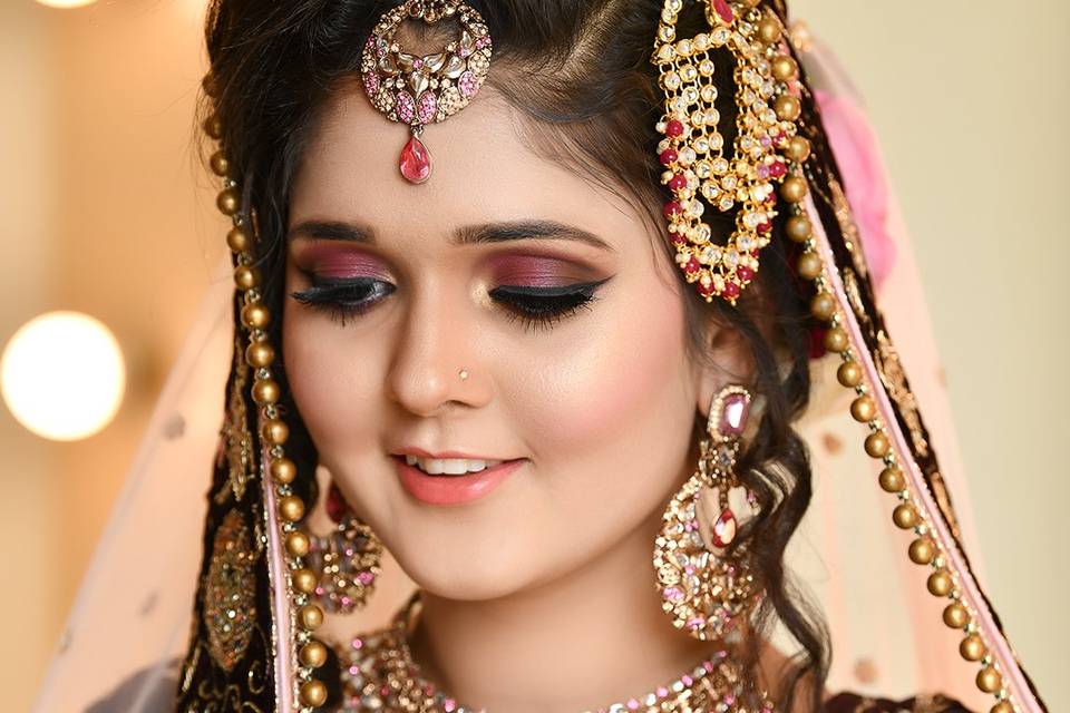 Bridal makeup