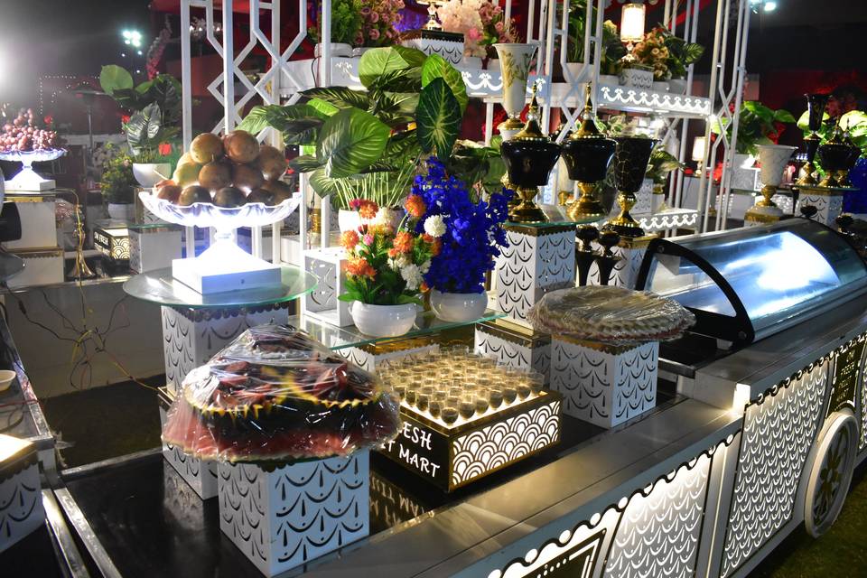 Catering setup