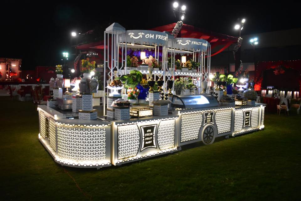 Catering setup
