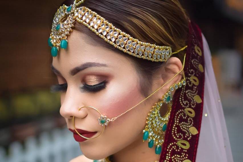 Bridal makeup