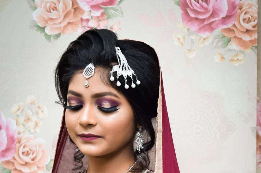 Bridal makeup