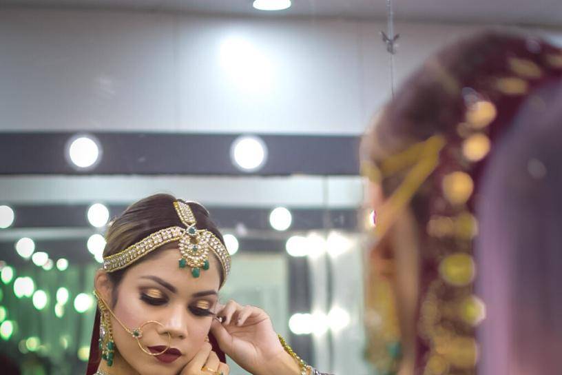 Bridal makeup