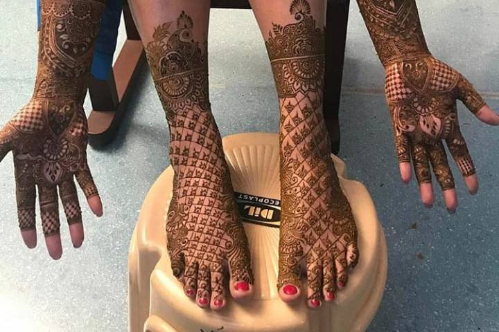 Motilal Mehandi Art, Chandigarh