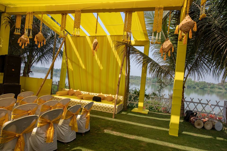 Haldi decor