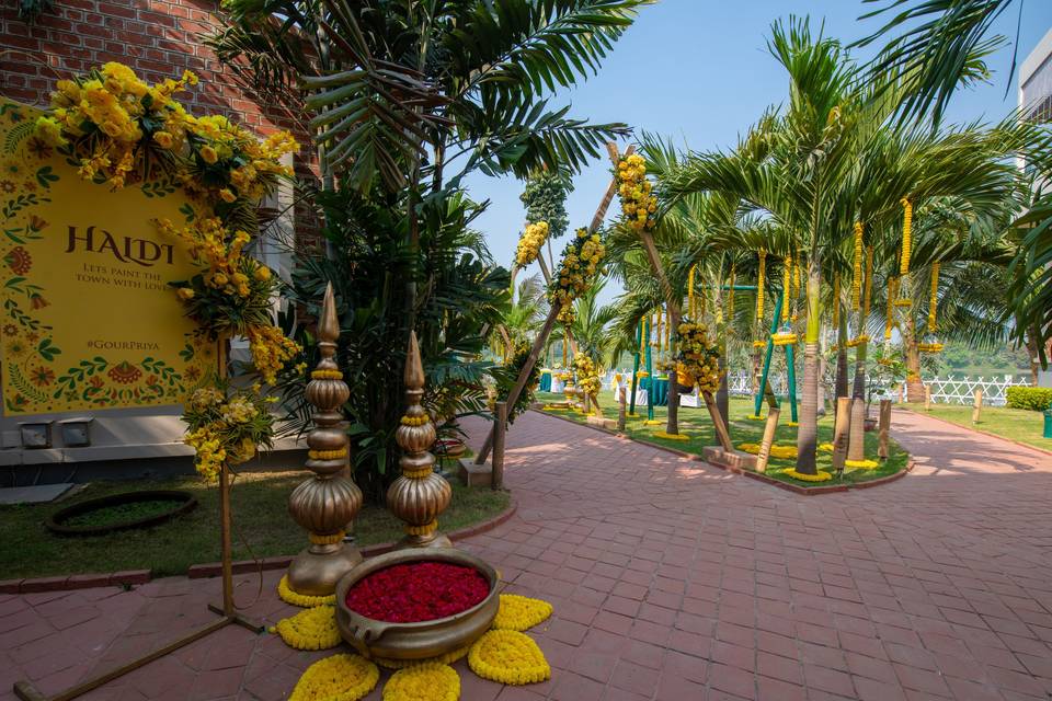 Haldi decor