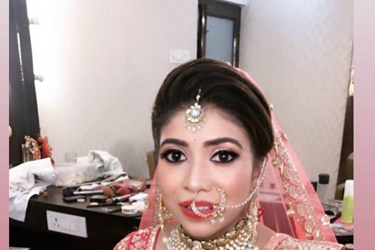 Bridal makeup