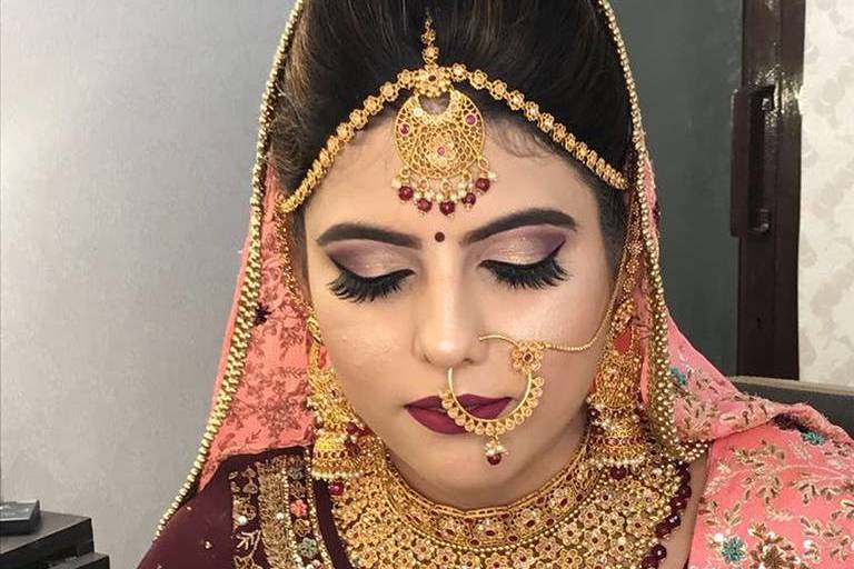 Bridal makeup