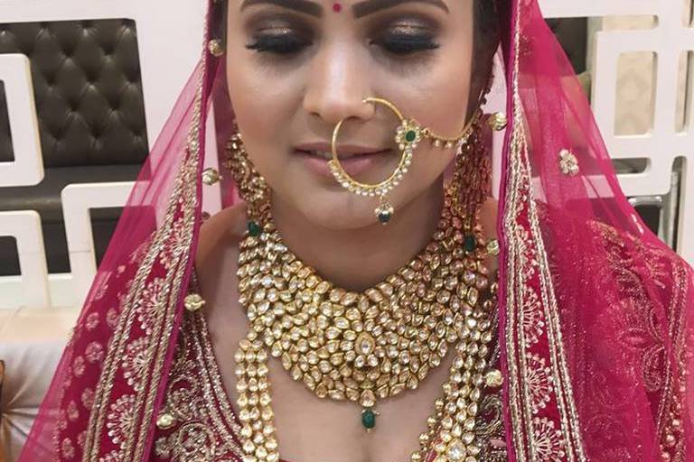 Bridal makeup