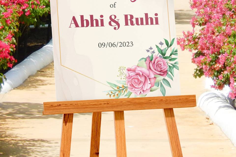 Wedding Board Design