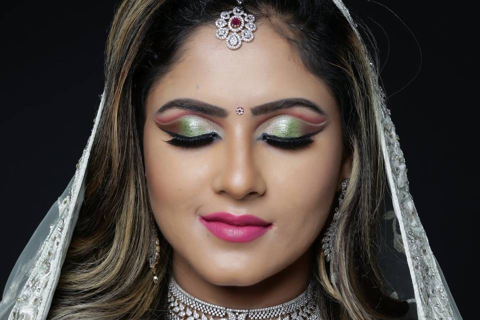 Bridal makeup