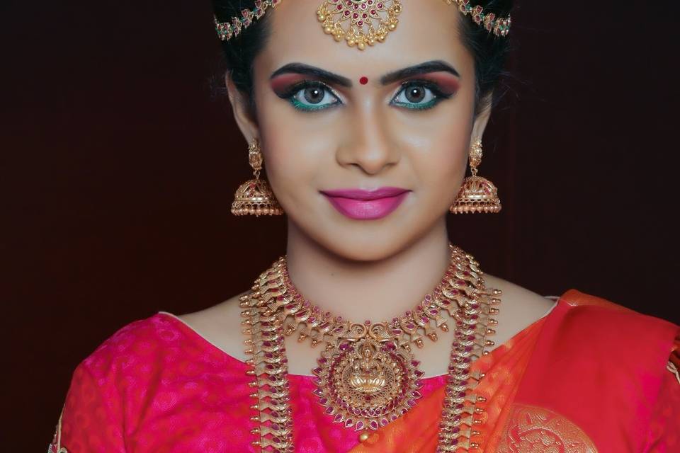 Bridal makeup